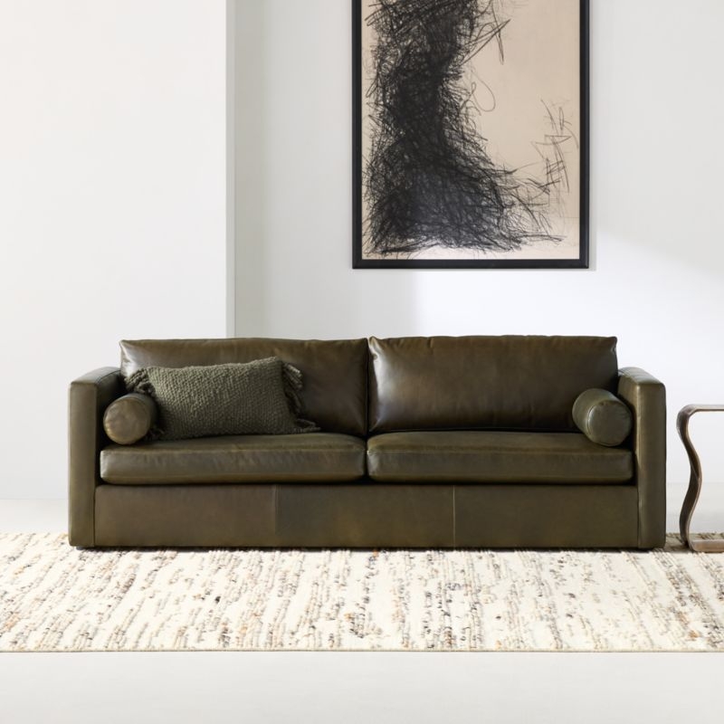 Aris 3-Piece L-Shaped Leather Sectional Sofa - Image 1