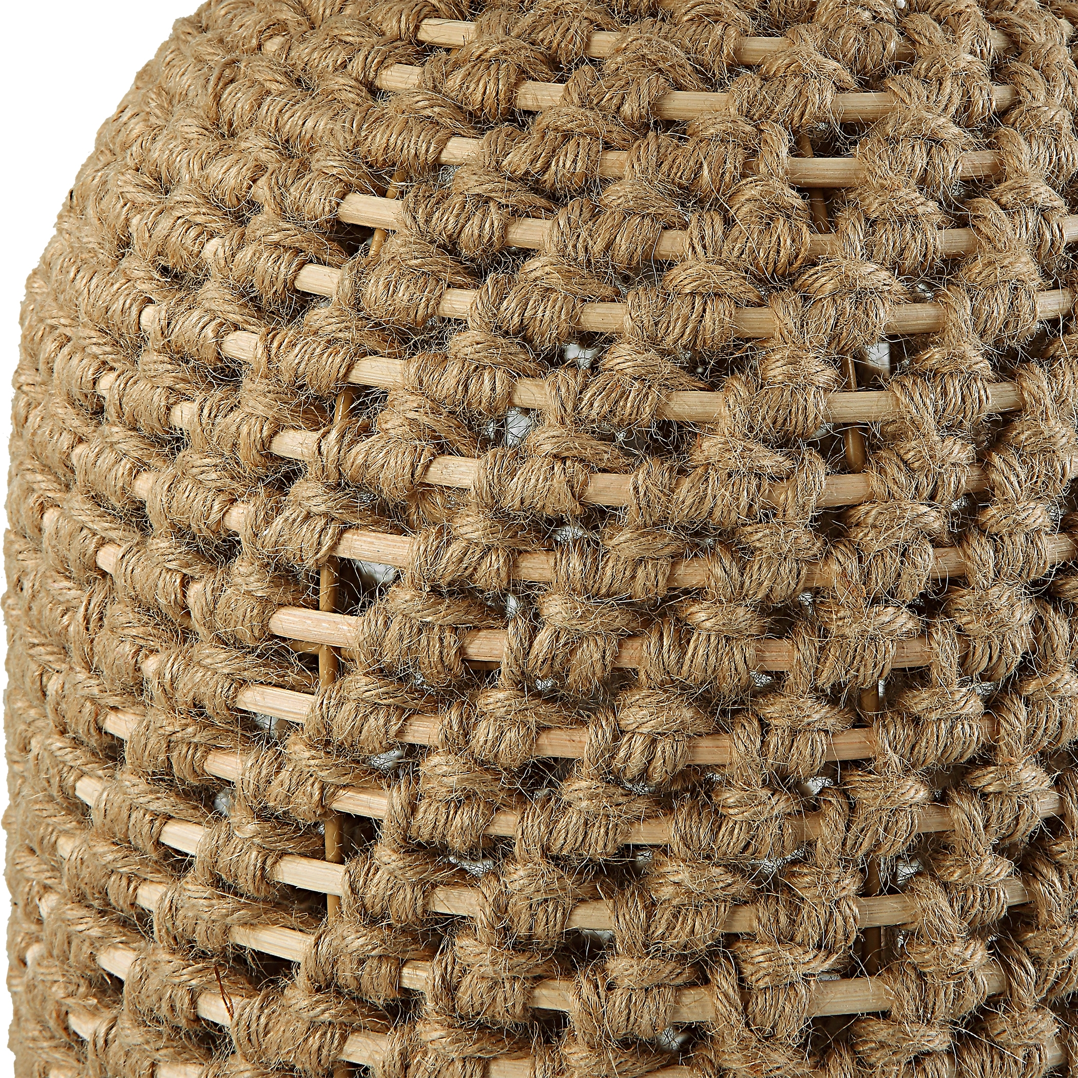 Kendari Rope & Rattan Table Lamp - Image 6
