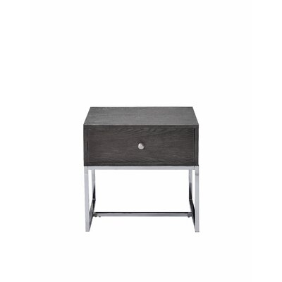 Gerrit Sled End Table with Storage - Image 0