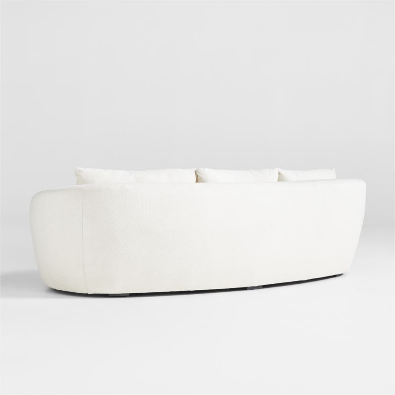 Sinuous Curved Sofa 102" by Athena Calderone - Image 6