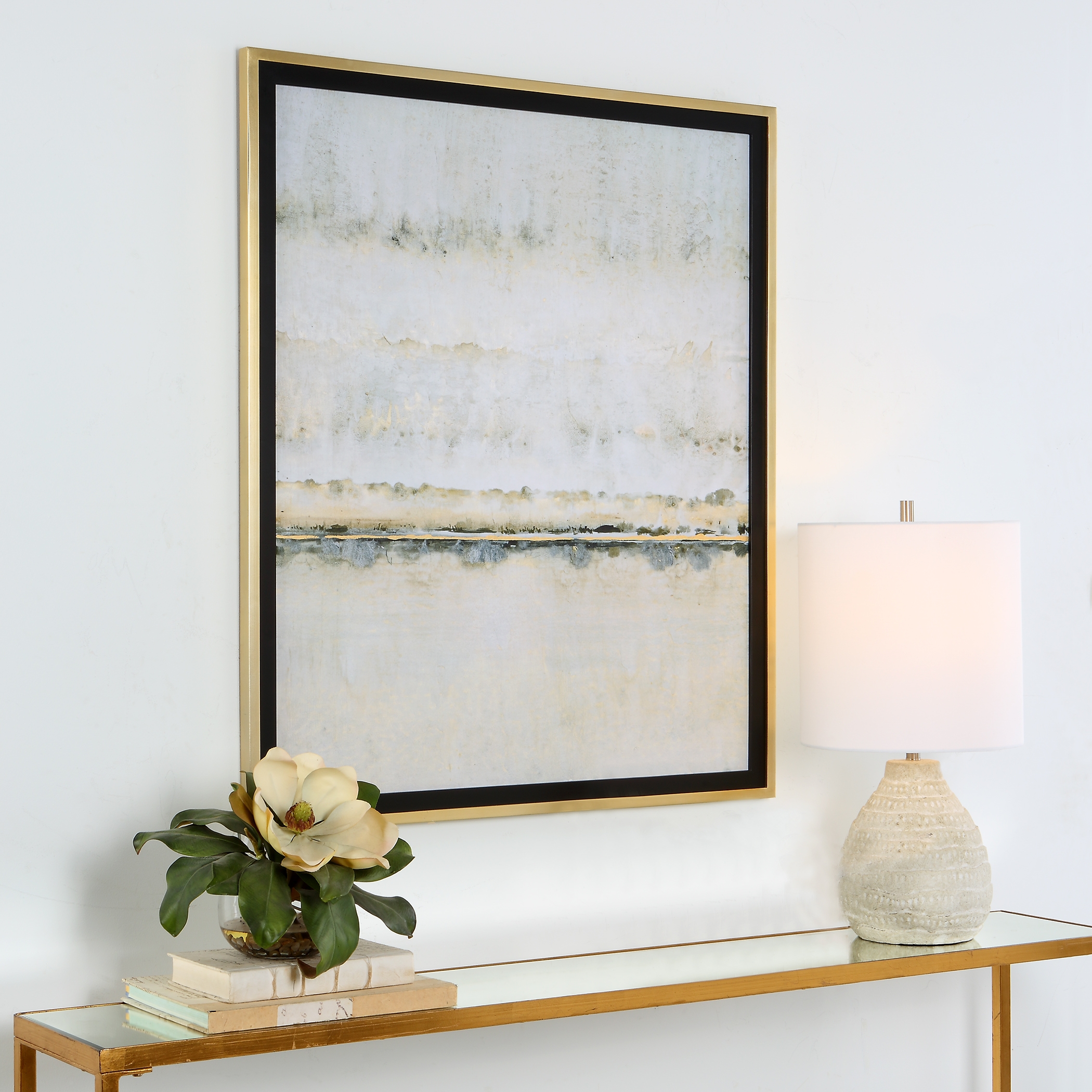 Gilded Horizon Framed Print - Image 2