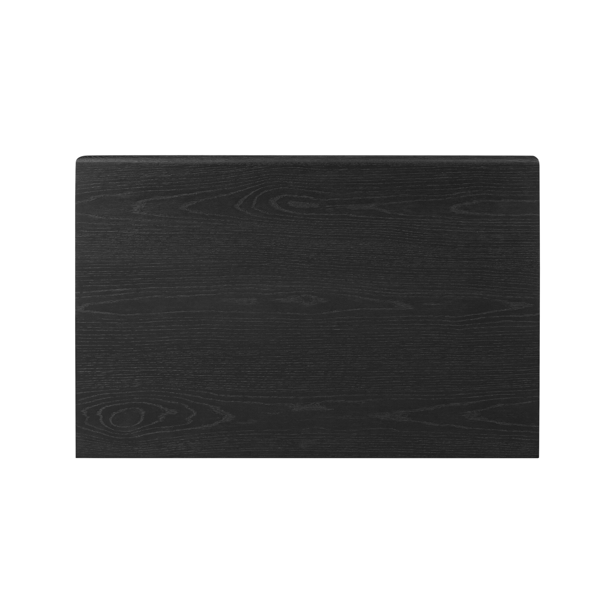 Rosenell Closed Nightstand - Black Oak Veneer - Image 16