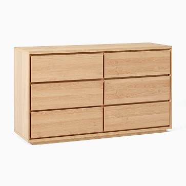 Norre 6-Drawer Dresser, Walnut - Image 1