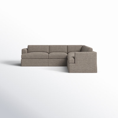 Lucia 4 - Piece Slipcovered L-Sectional
