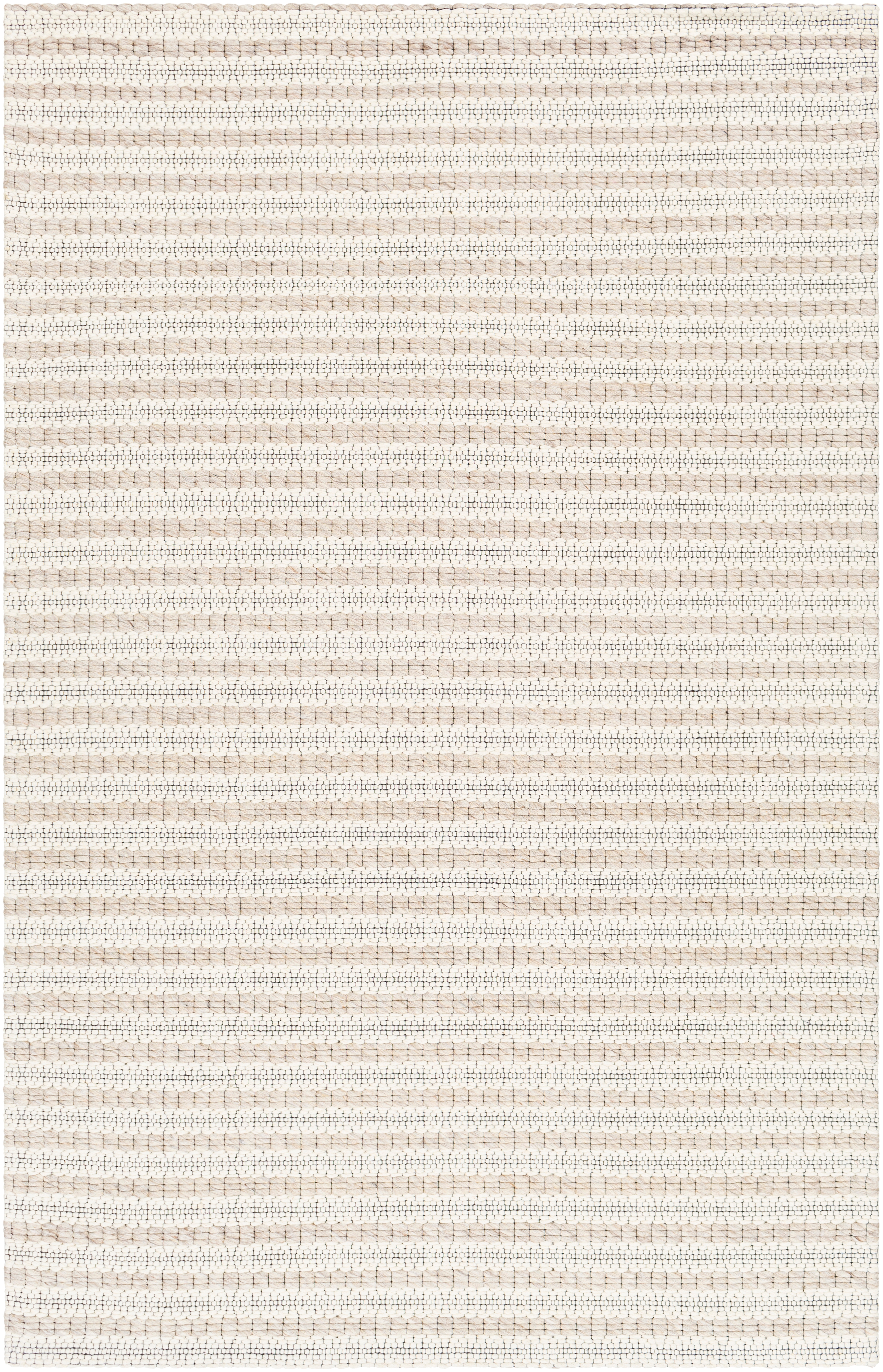 Empoli Beige Indoor 6' x 9' Handmade Rug - Image 0