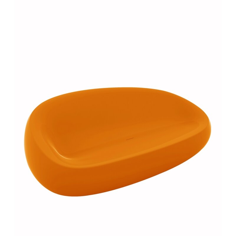 Vondom Stone Patio Sofa Color: Orange - Image 0