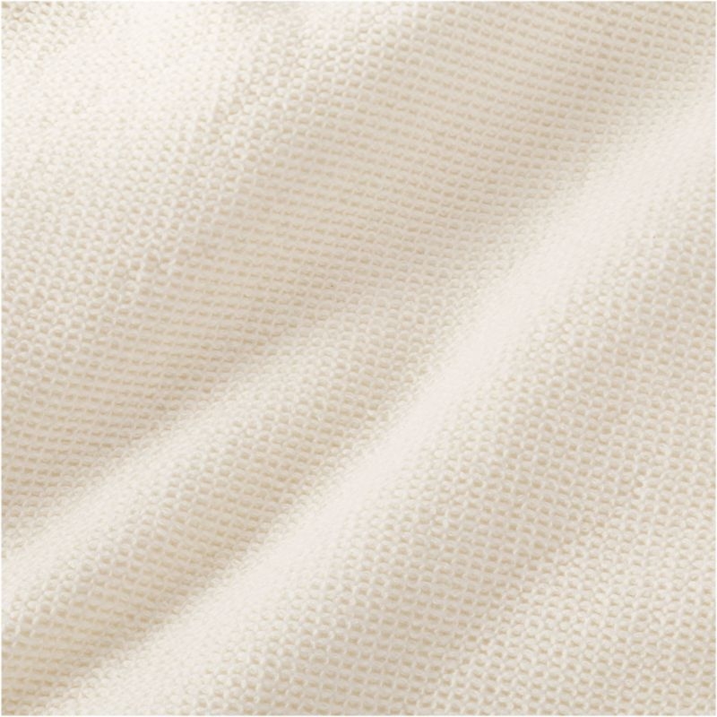 Scoop Pampas Ivory Organic Cotton Gauze Toddler Duvet Cover - Image 1