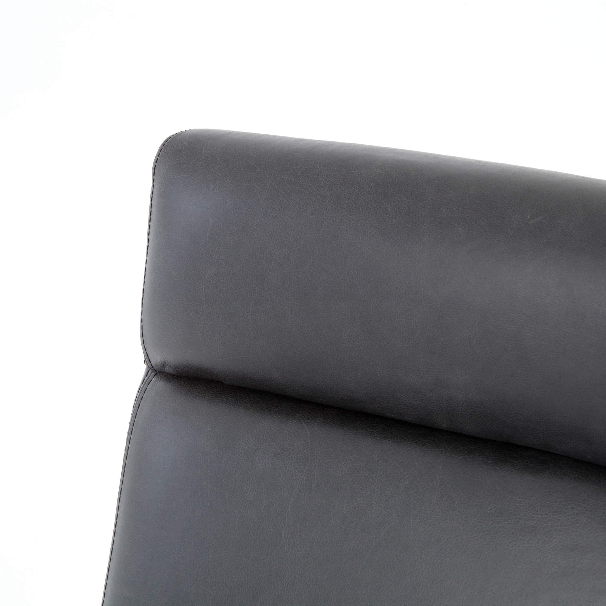 Camden Leather Office Chair, Ebony - Image 6