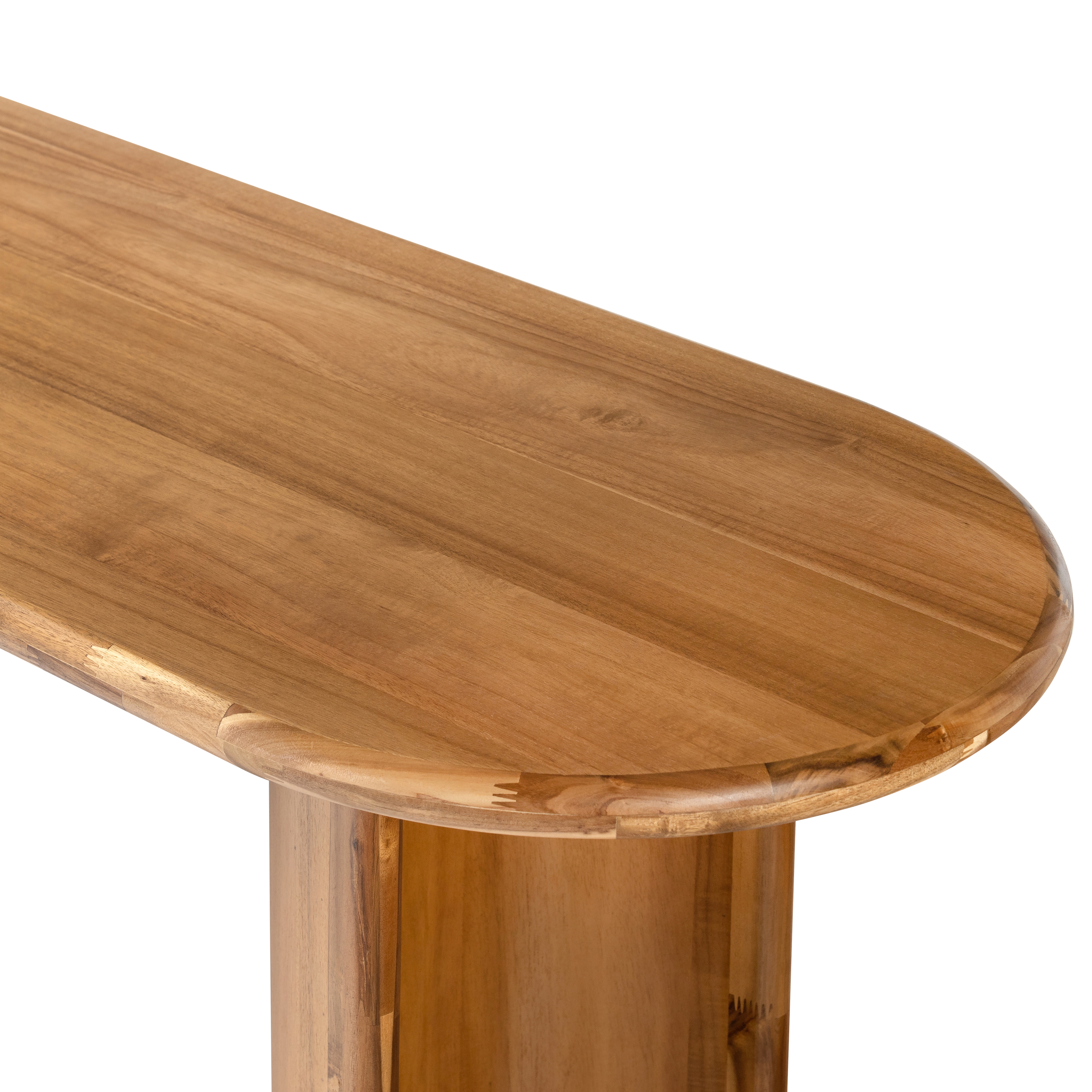 Paden Large Console Table-Sandy Acacia - Image 5