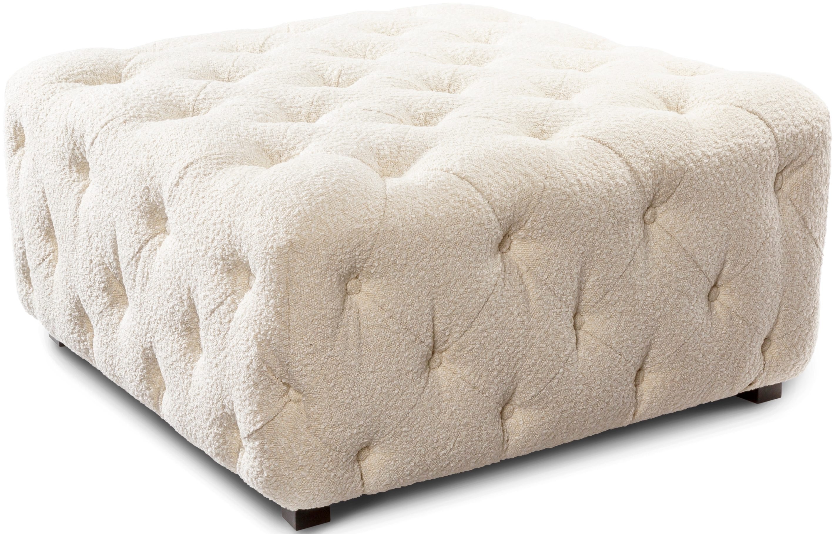 Ferrand Polyester 18"H x 35"W x 35"D Ottoman - Image 0