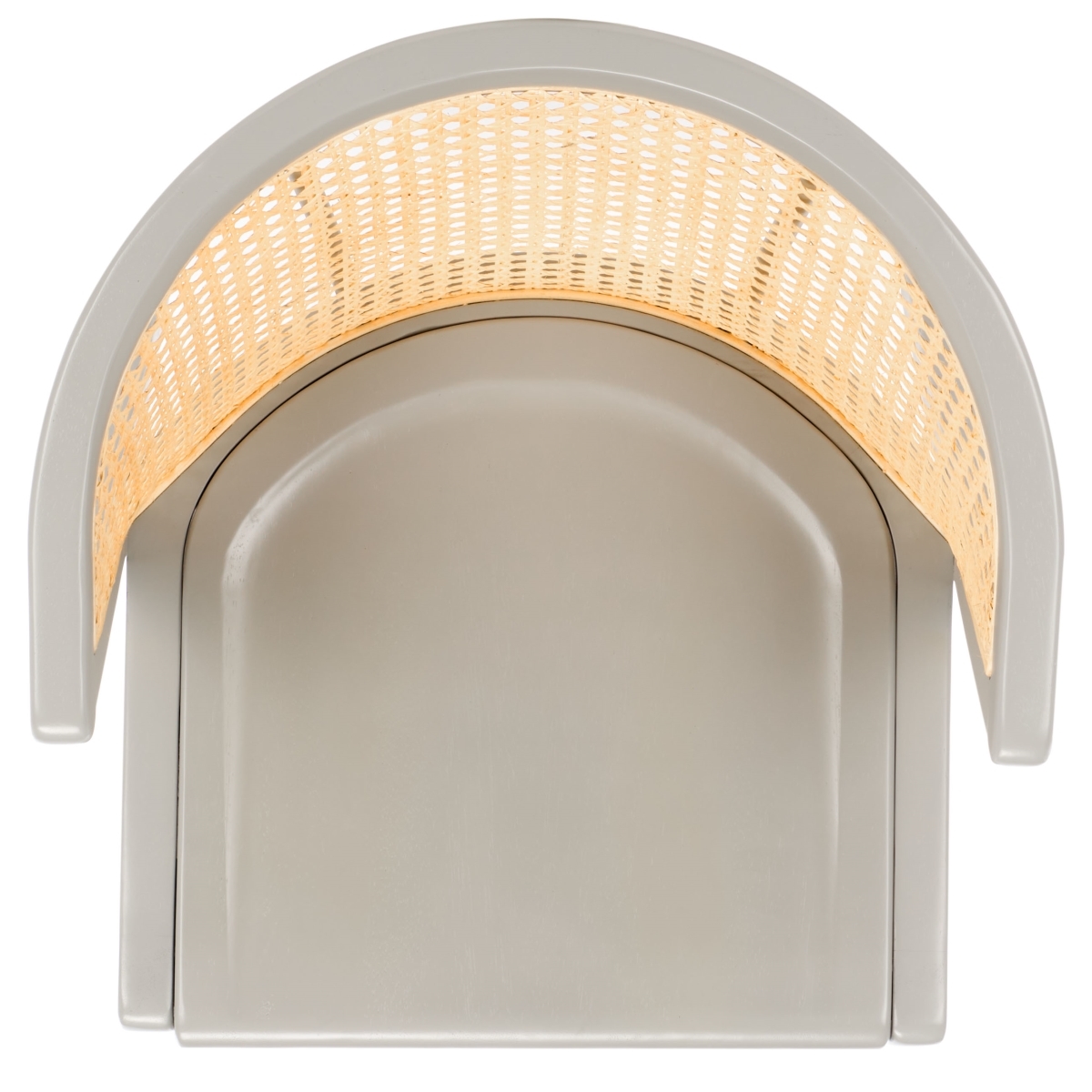 Edan Dining Chair - Grey / Natural - Safavieh - Image 5