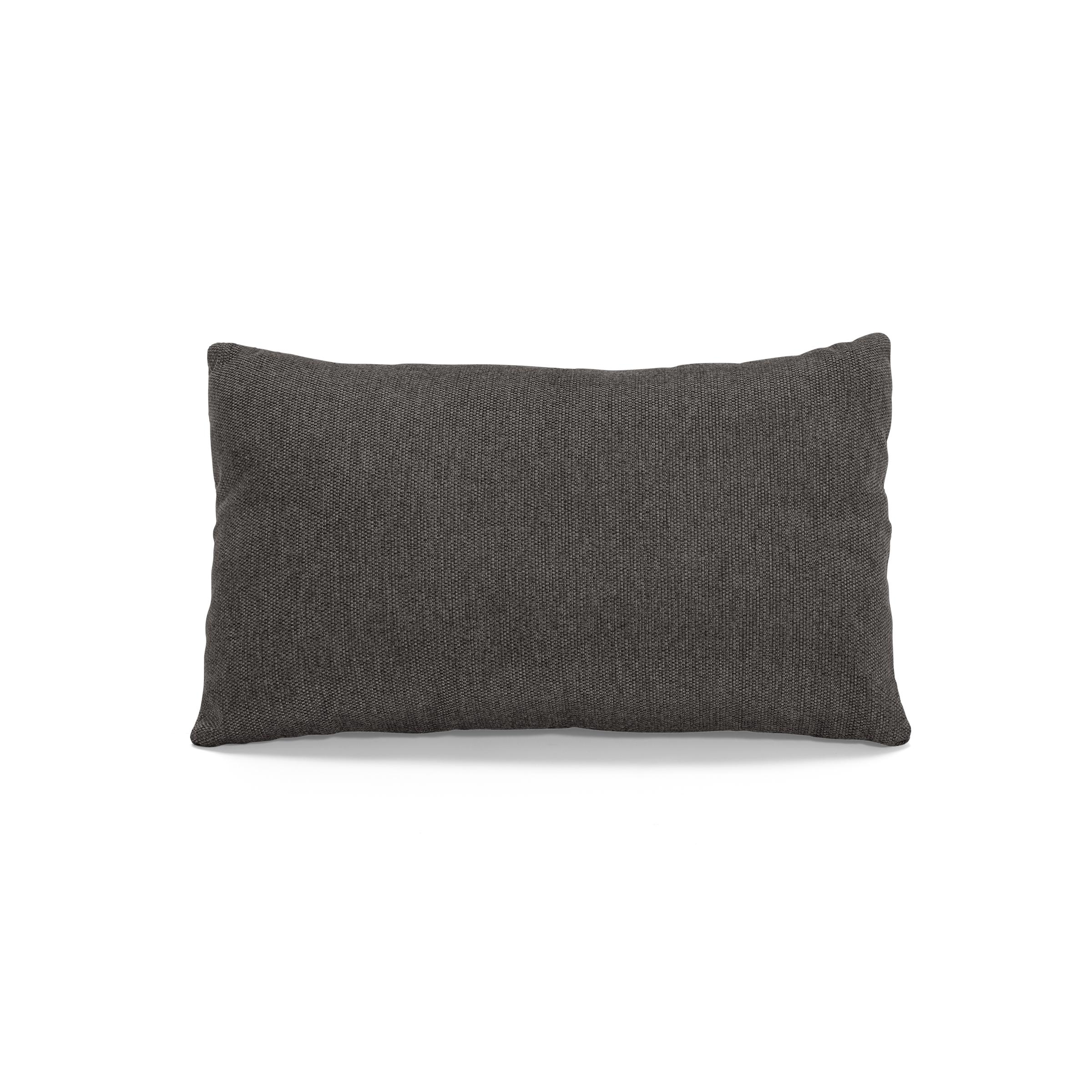 Nomad Lumbar Pillow in Charcoal - Image 0