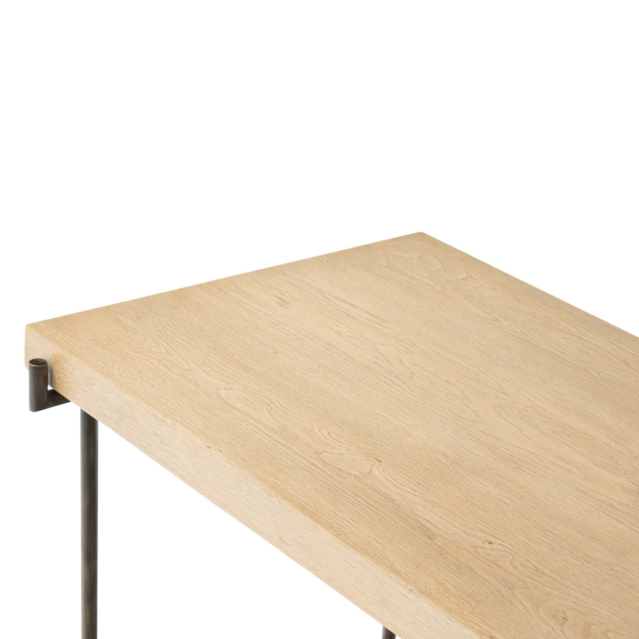 Manuel Desk - Bleached Oak Veneer - Image 4
