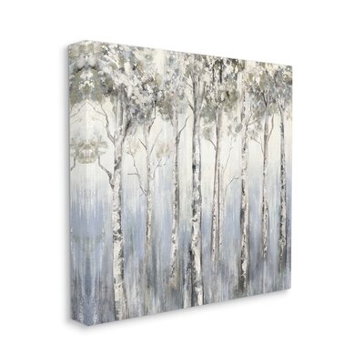 Mystic White Birch Tree Forest White Grey Bark - Image 0