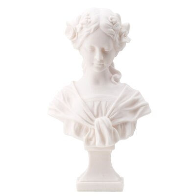 Gutierez Crown Floral Lady Bust Statue - Image 0