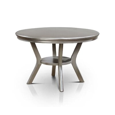 Round Dining Table In Champagne - Image 0