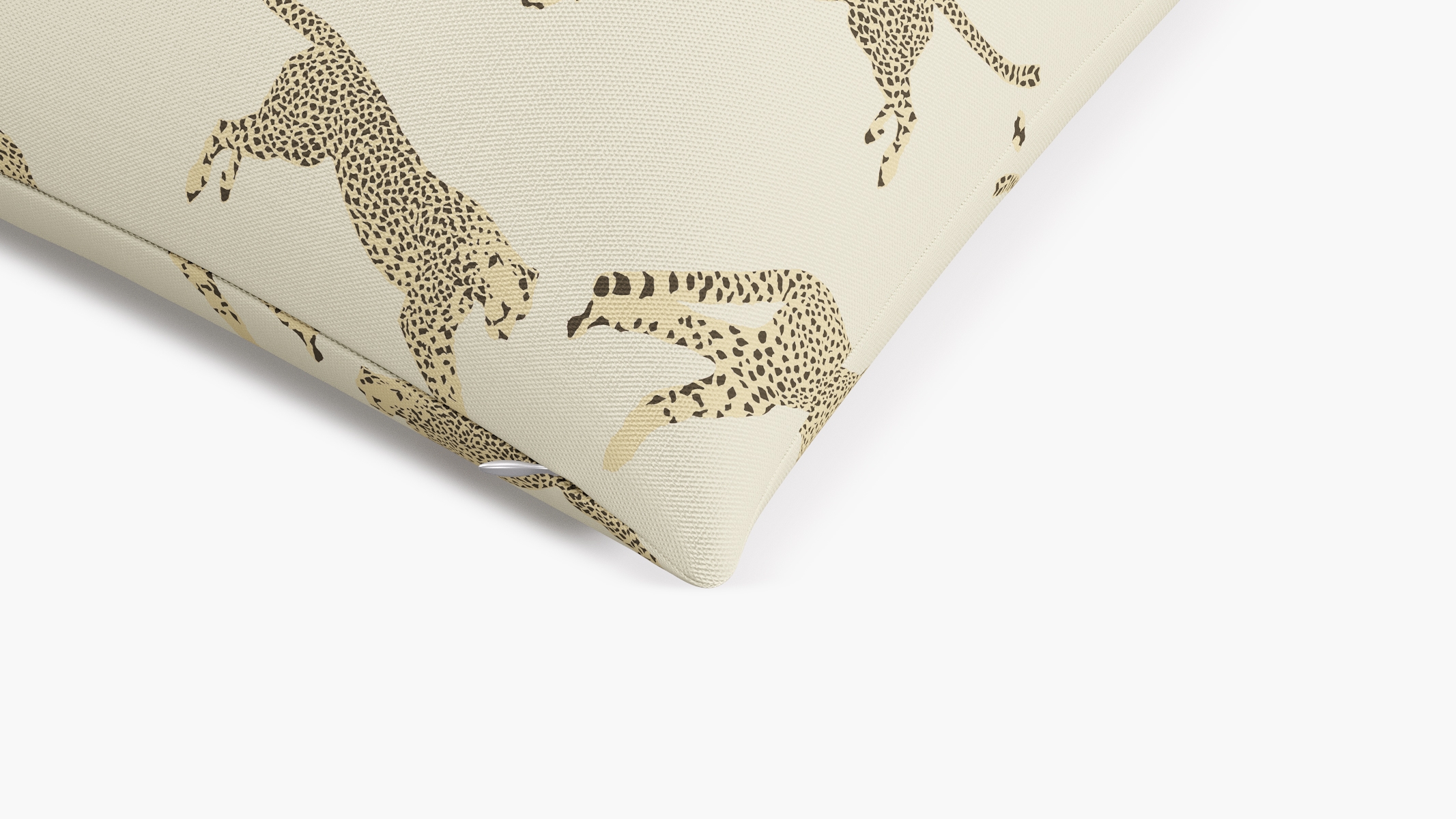 Throw Pillow 20", Desert Cheetah, 20" x 20" - Image 1