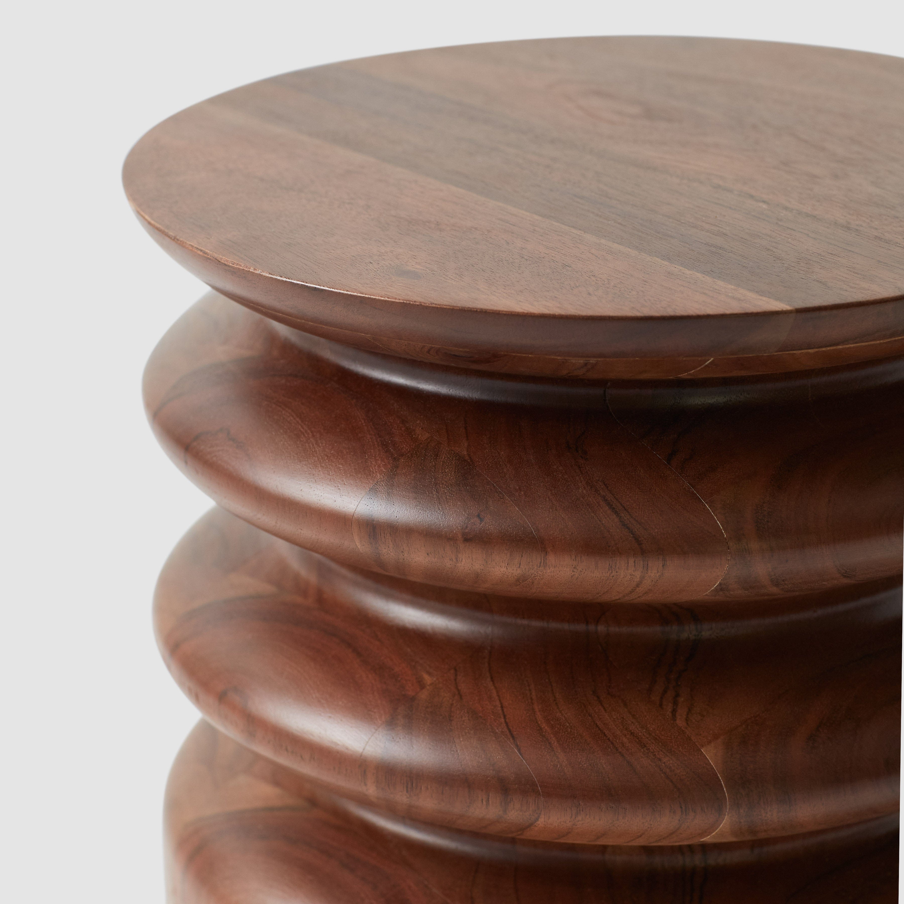 The Citizenry Mishka Wood Side Table - Image 1