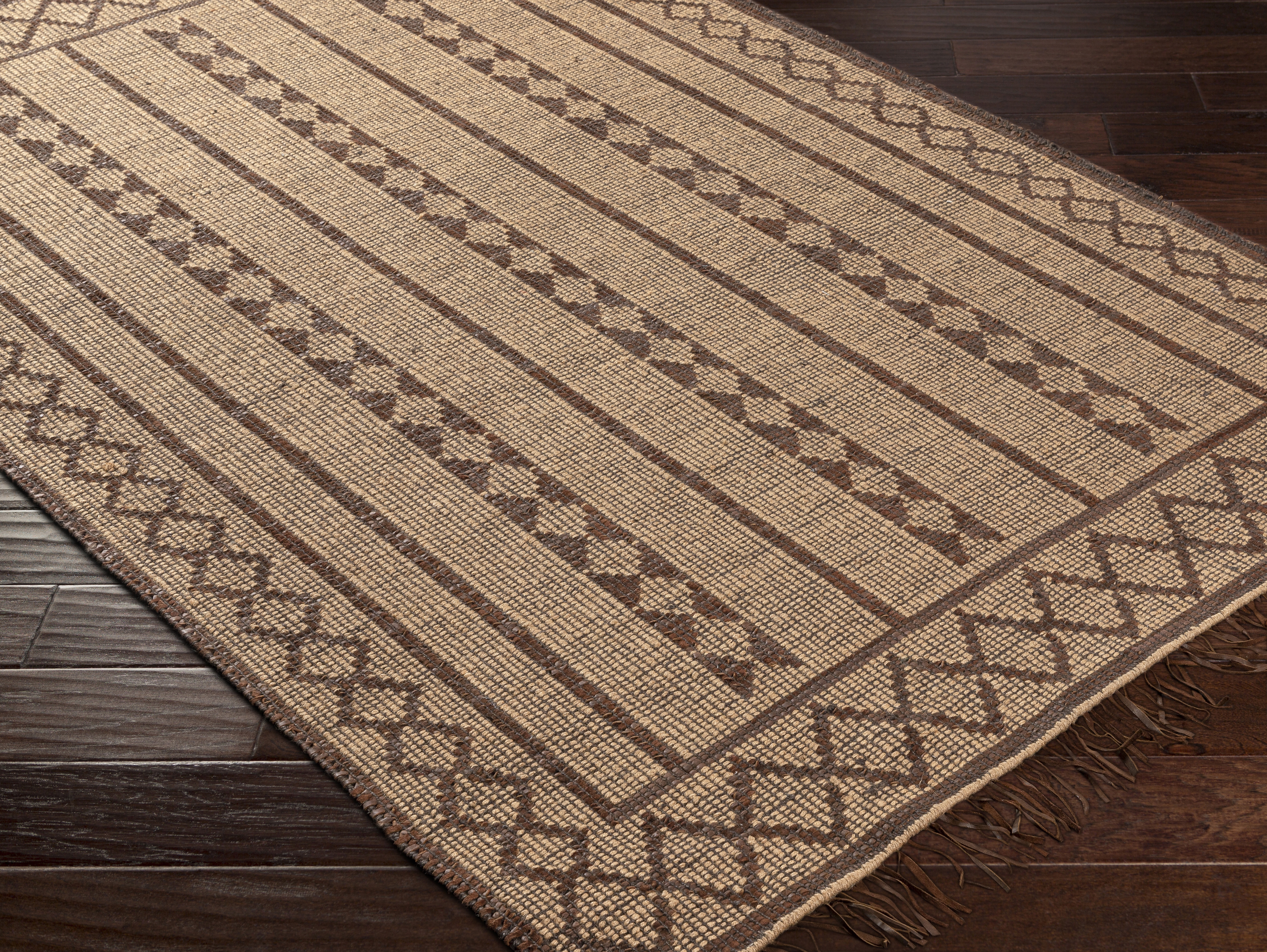 Touareg Brown Indoor 10' x 14' Handmade Rug - Image 7