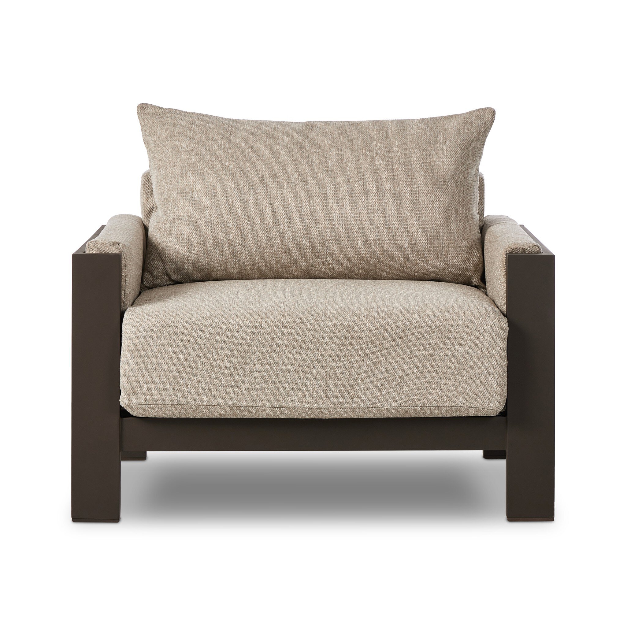 Chapman Outdoor Metal Chair - Concha Fog - Image 0