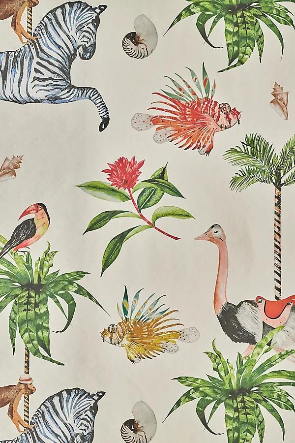 Merry Go Round Animal Wallpaper - Image 0