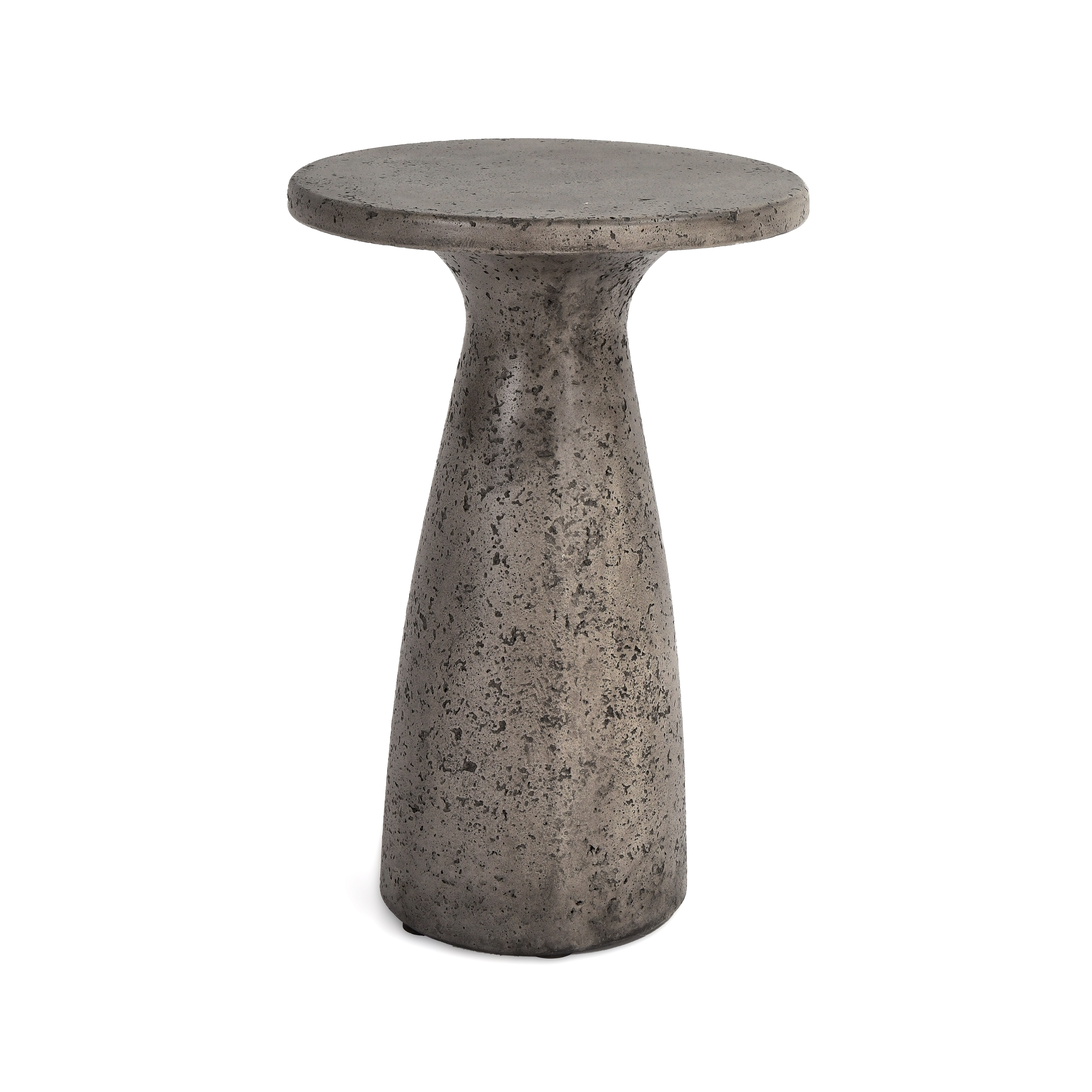 Collins 19" Outdoor Accent Table Dark Gray - Image 0