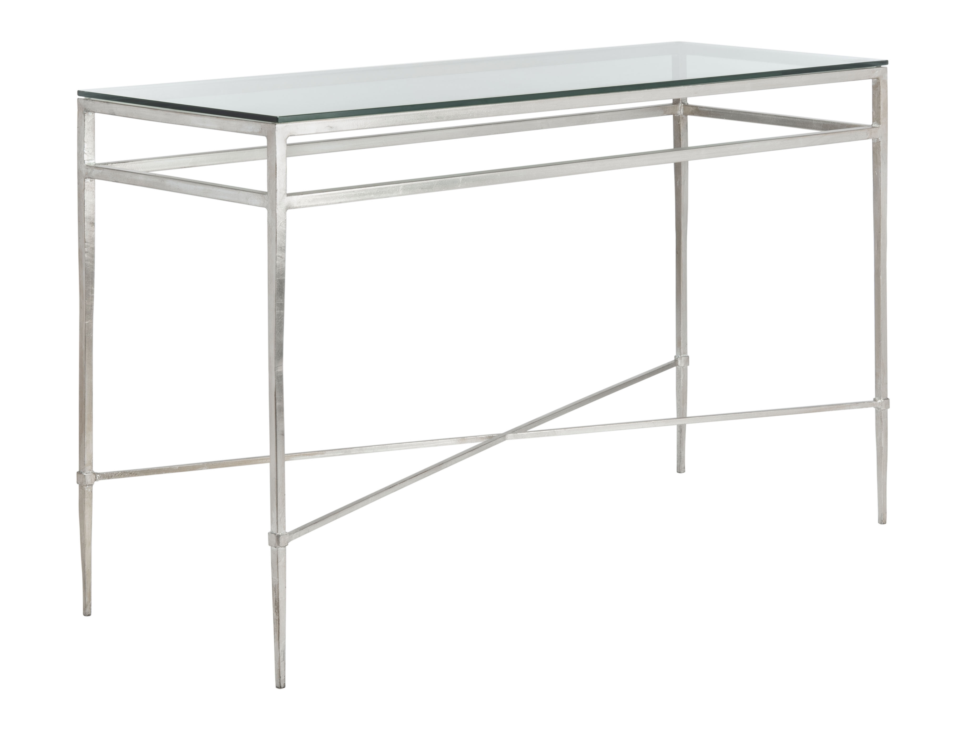 Baumgarten Glass Console Table - Safavieh - Image 2