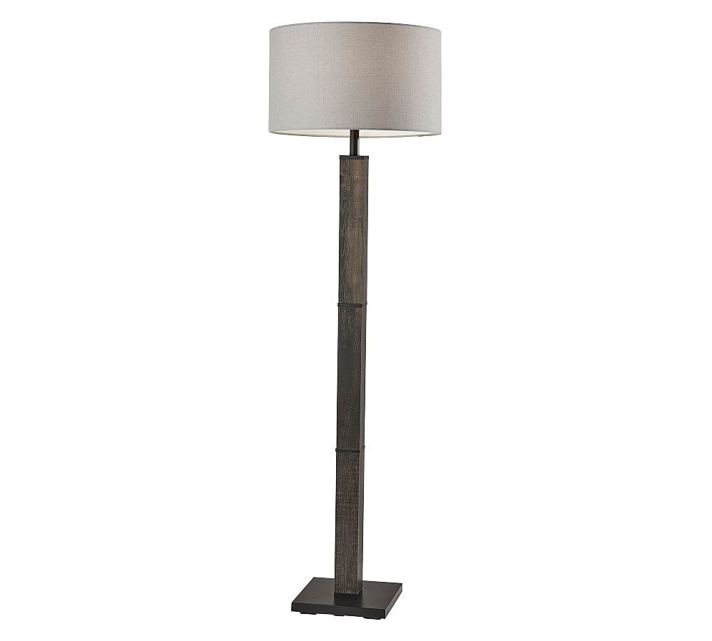 Arete Metal Floor Lamp, Black - Image 0