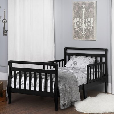Toddler Sleigh Bed with Safety Rails - Image 0