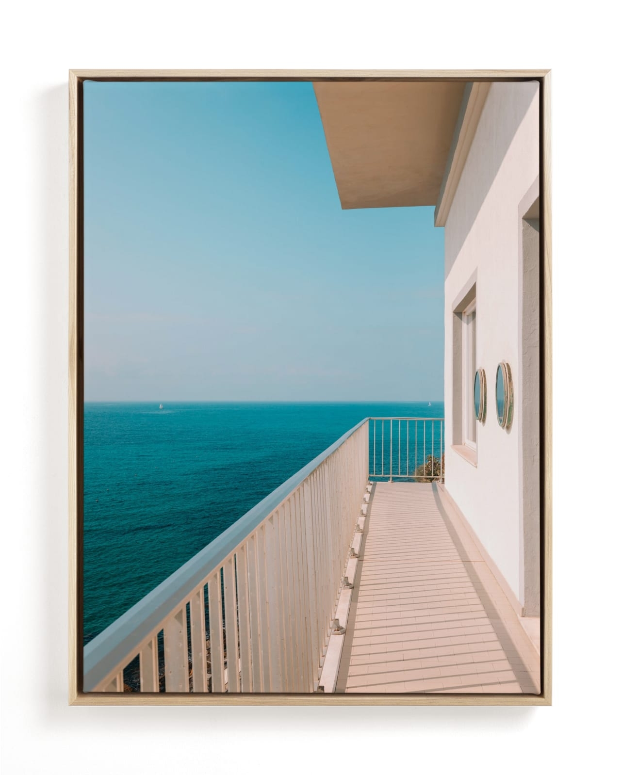 Two Portholes Limited Edition Fine Art Print 2 - Image 0