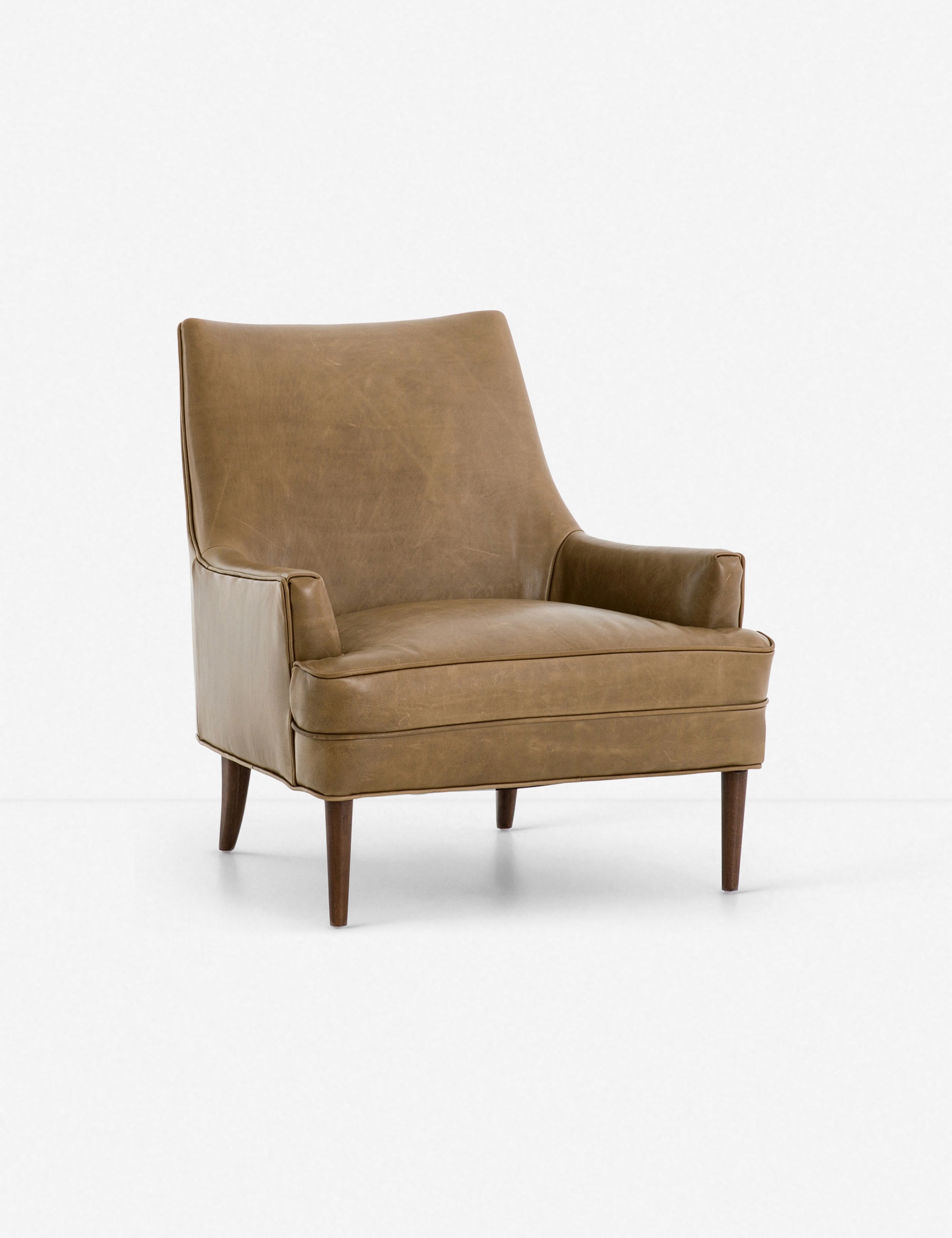 Ilona Leather Accent Chair - Image 2