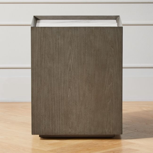 Hideaway Side Table with Storage - Image 0
