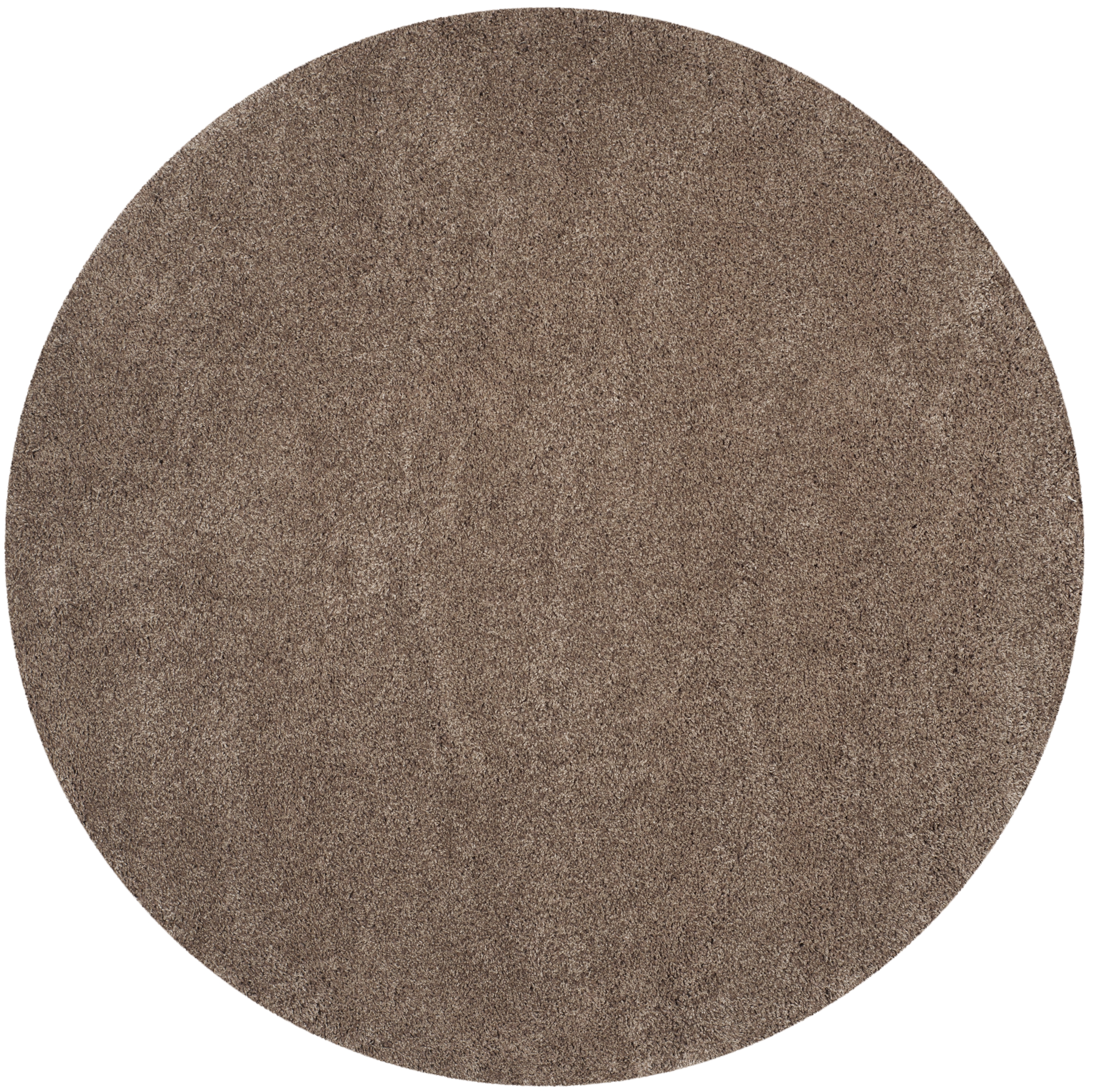 Arlo Home Woven Area Rug, SGN725-2424, Taupe,  6' 7" X 6' 7" Round - Image 0
