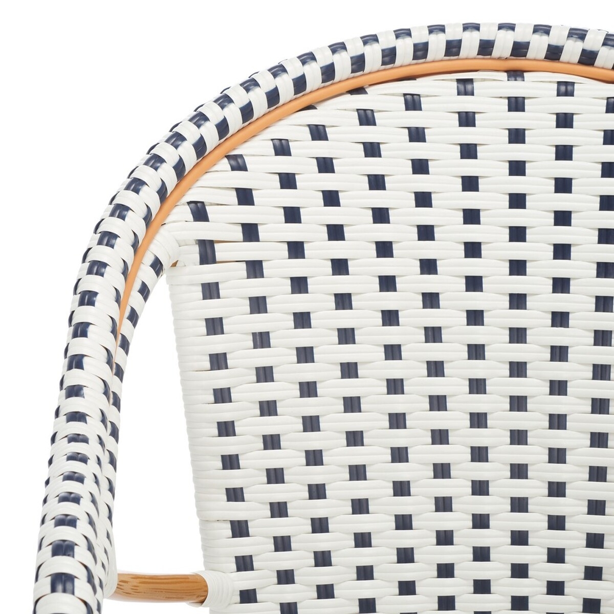 California Armchair - White/Navy - Safavieh - Image 2