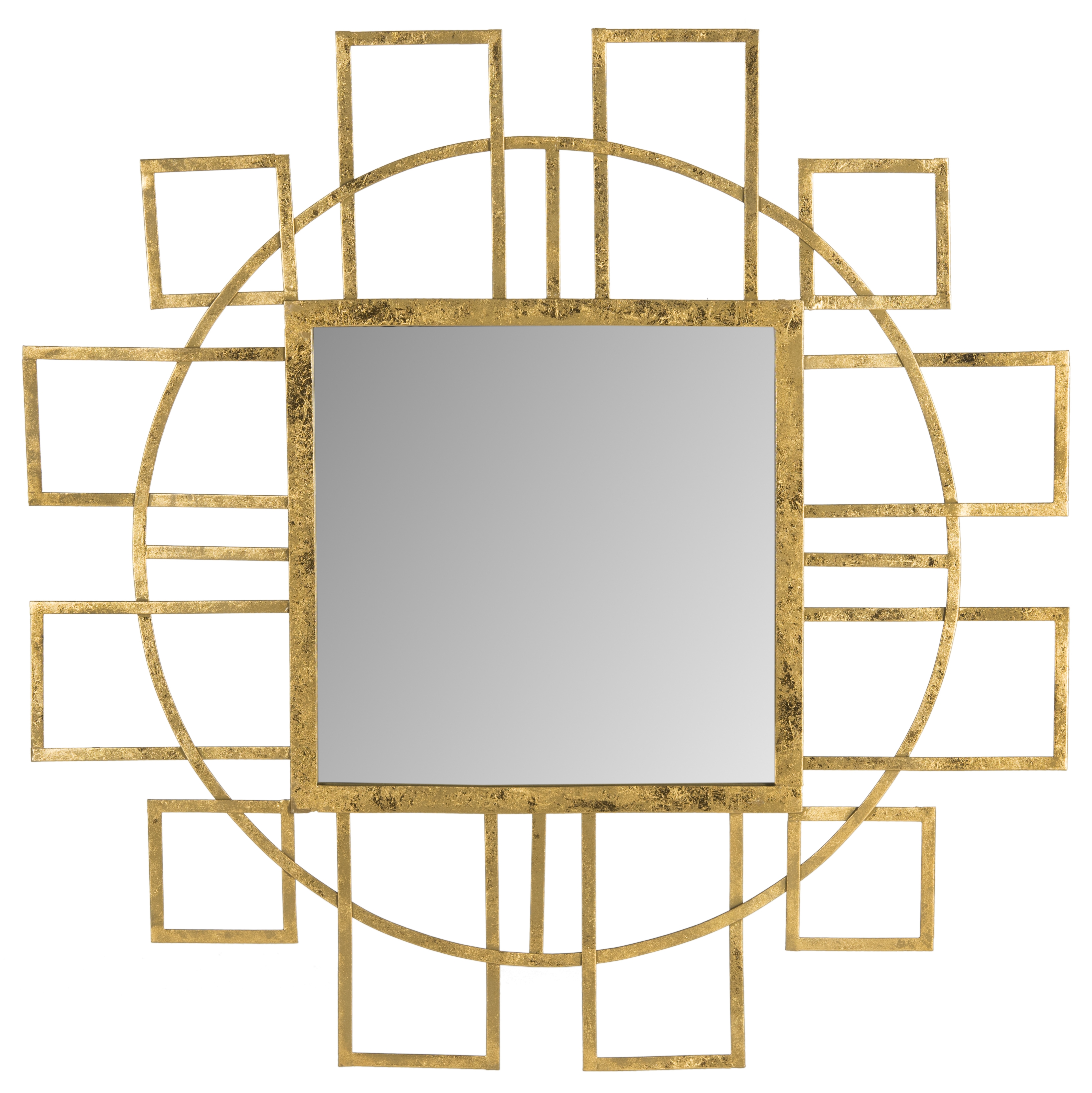 Matrix Mirror - Gold - Arlo Home - Image 0