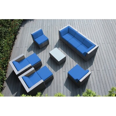 Kiara 10 Piece Sectional Seating Group with Cushions - Image 0