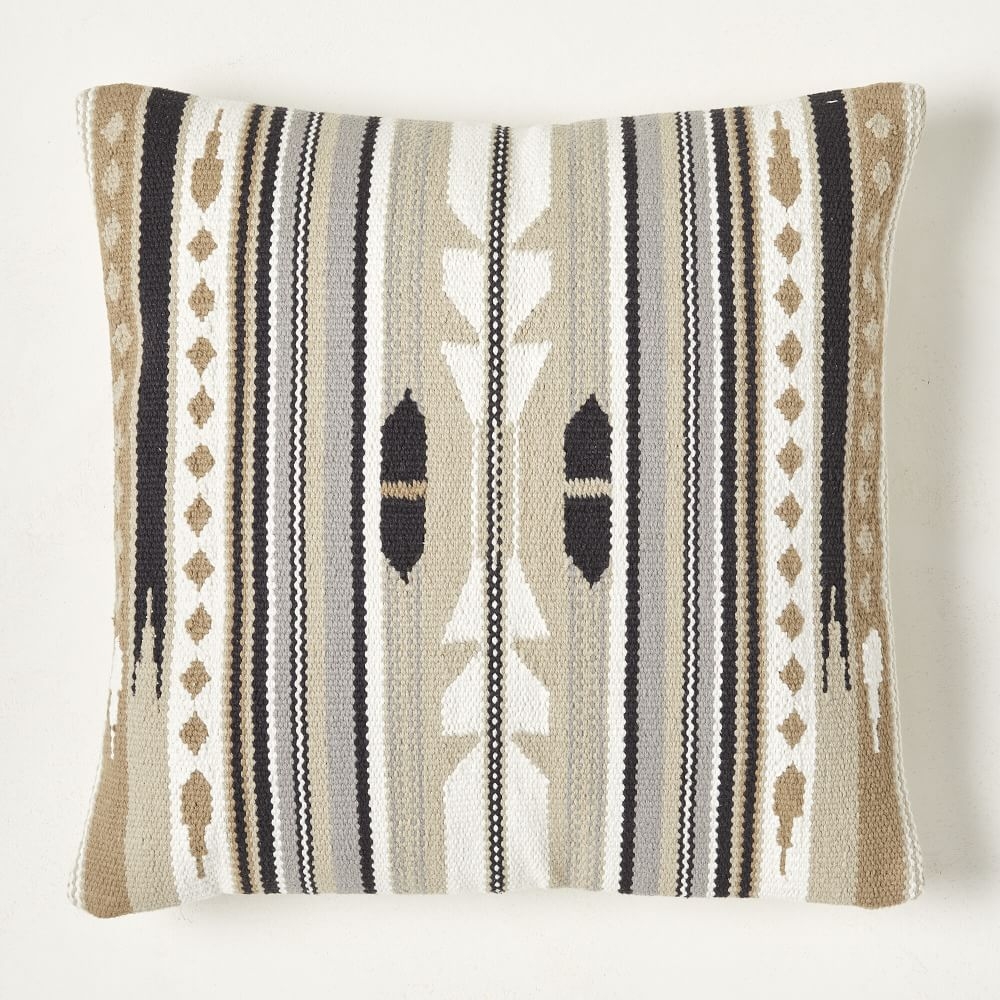 Woven Baja Pillow Cover, 20"x20", Sand - Image 0