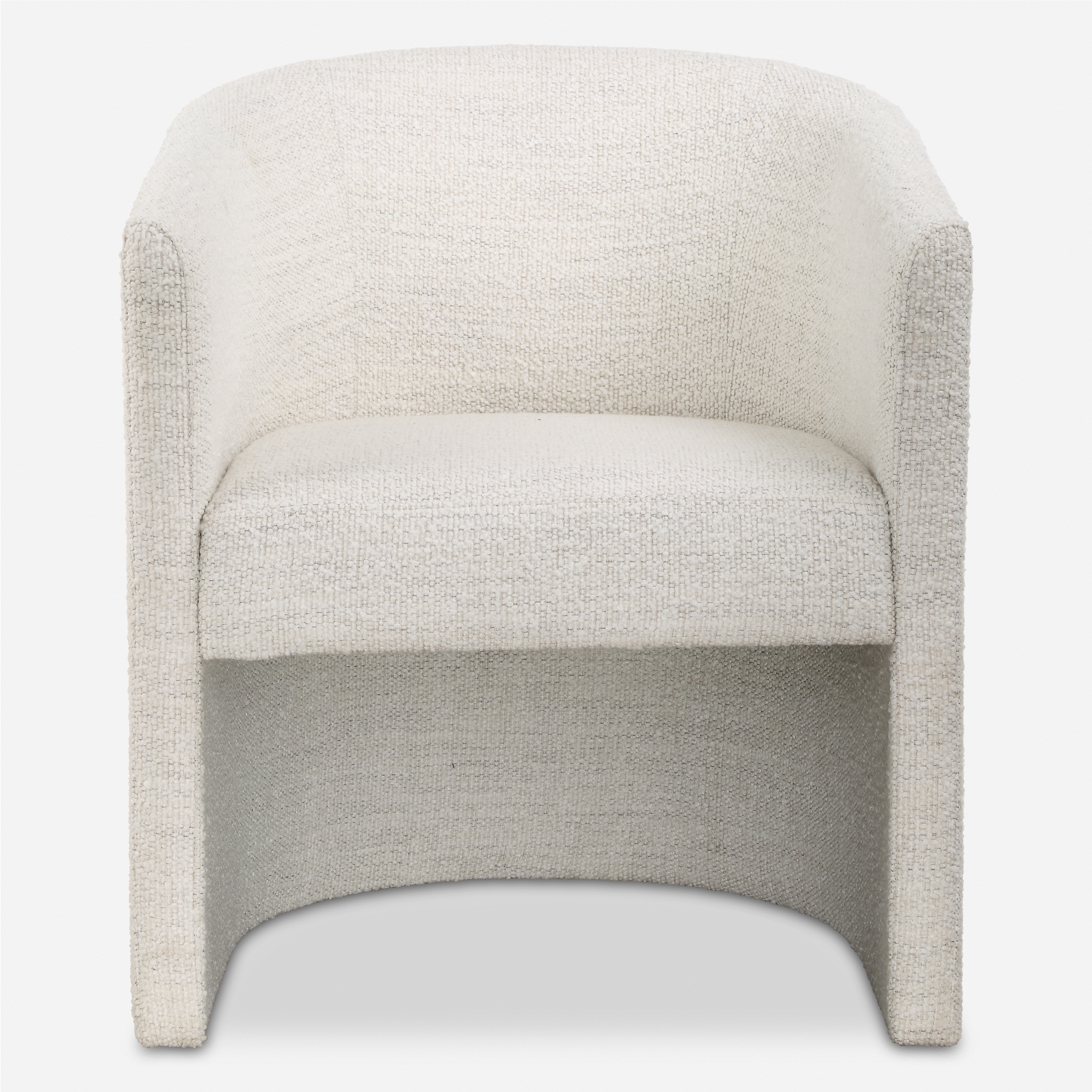 Encompass White Fabric Dining Chair - Image 0