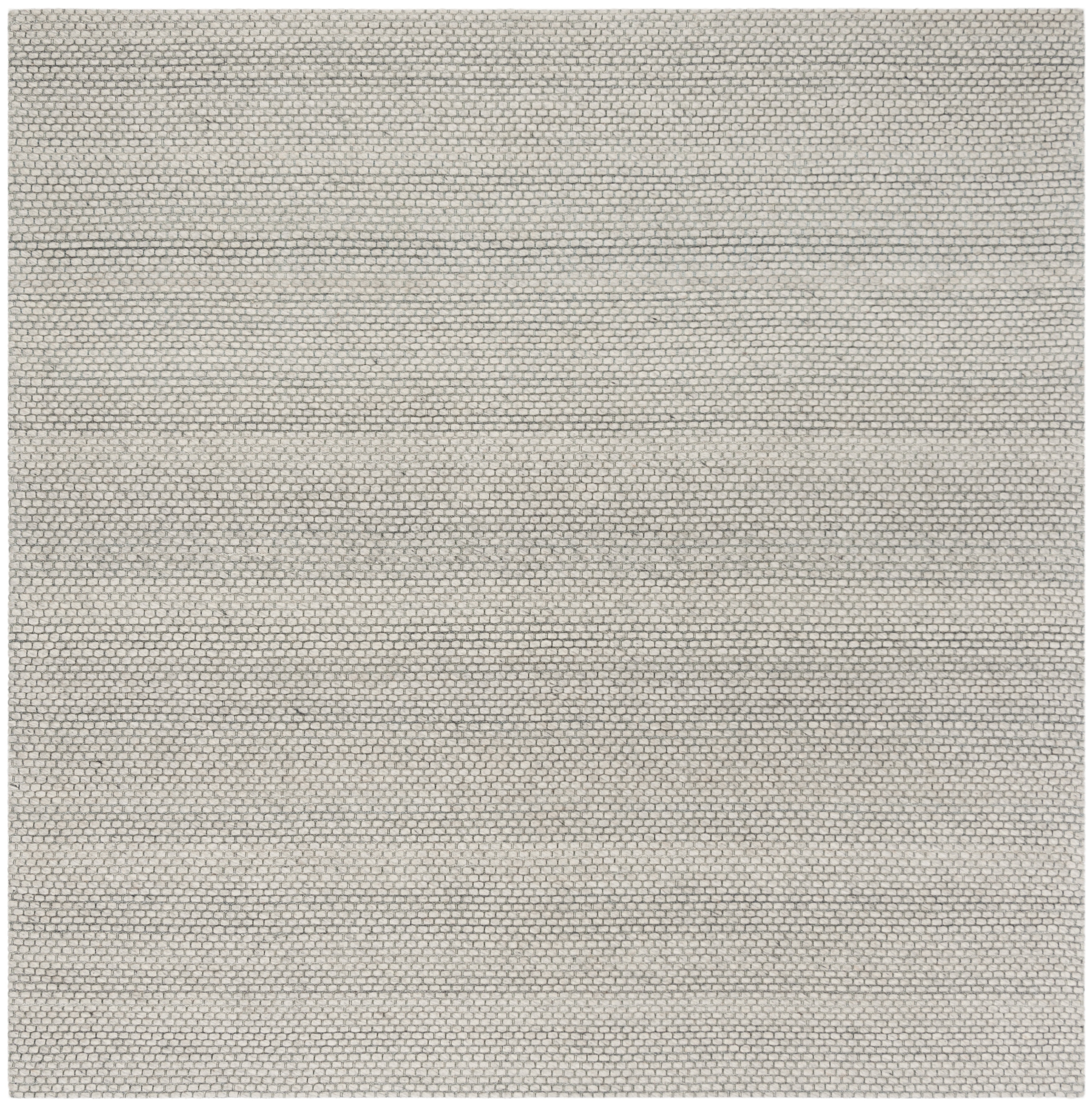 Arlo Home Hand Woven Area Rug, NAT801C, Grey,  6' X 6' Square - Image 0
