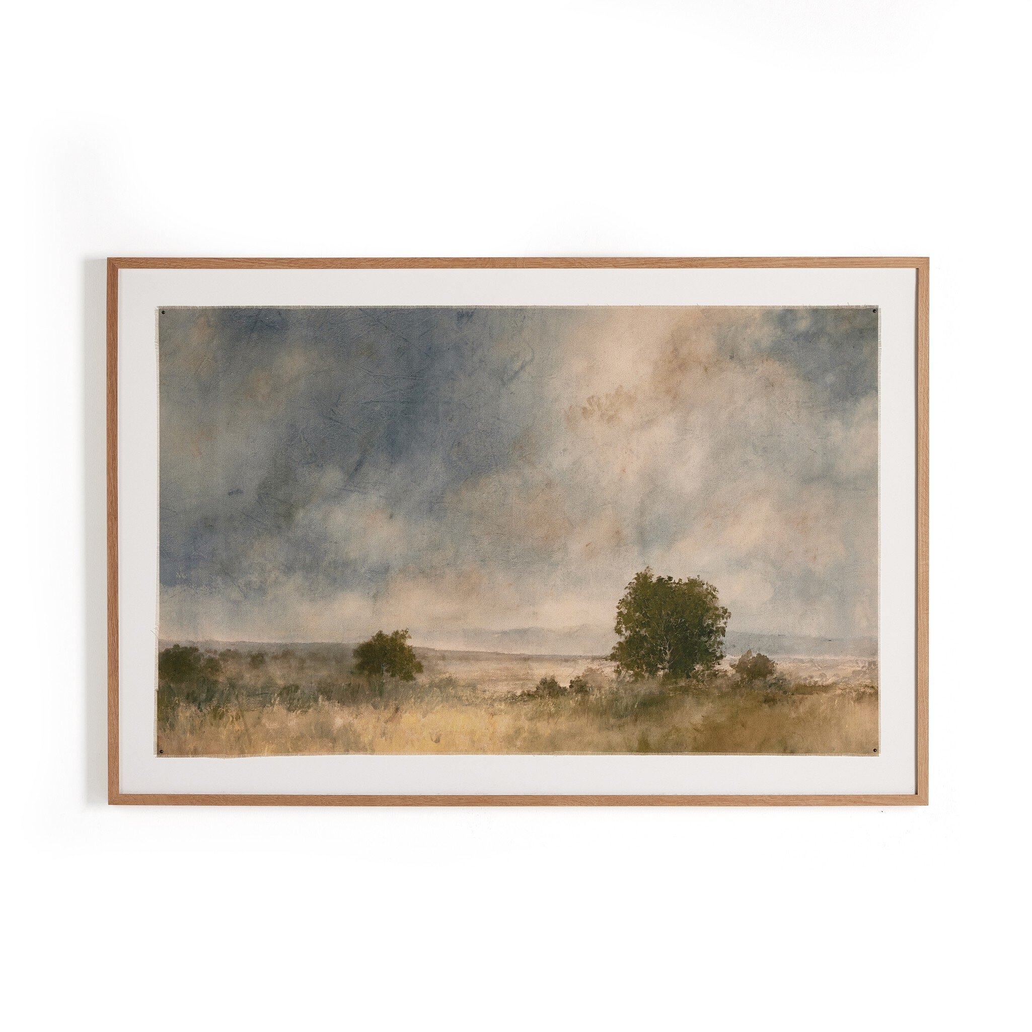 Blue Splendor by Aileen Fitzgerald	 - Vertical Grain 2.5 White Oak - Image 0