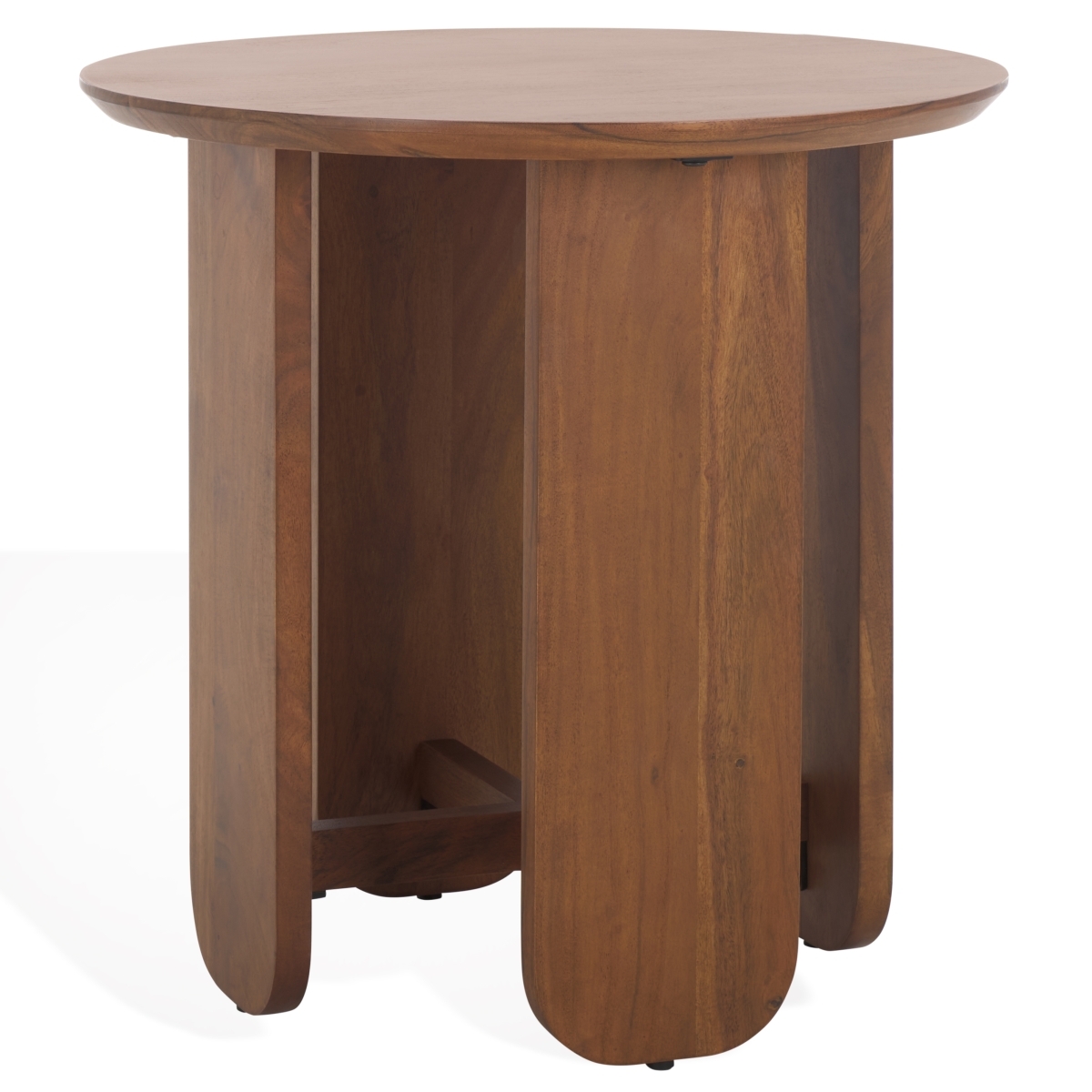 Raybelina Round Accent Table - Walnut - Image 6