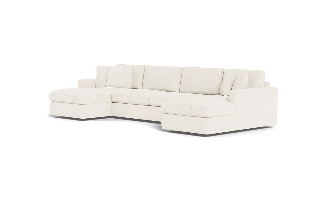 James 3-Piece 4-Seat U Chaise Sectional - Image 2