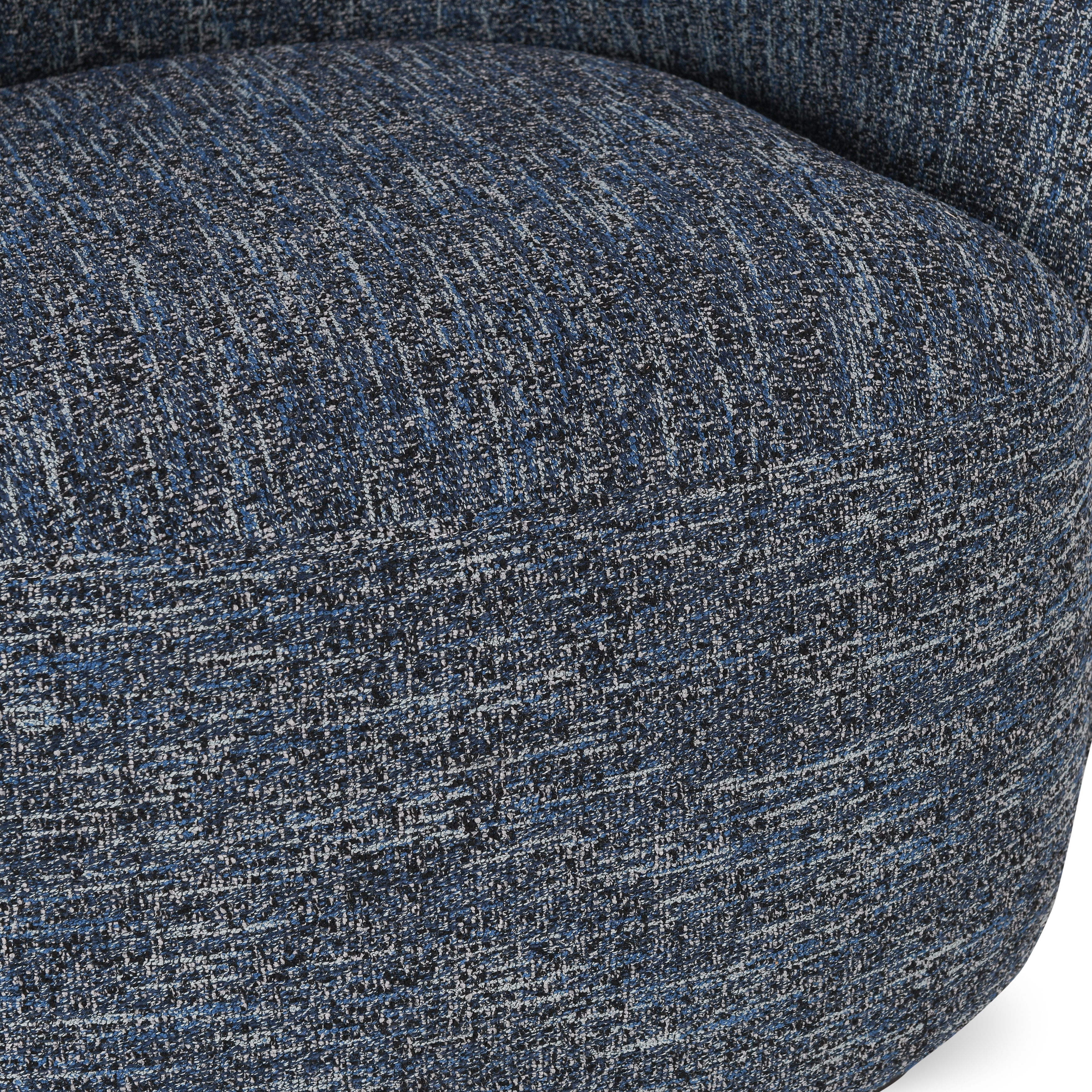 Andrea Swivel Accent Chair Blue - Image 5