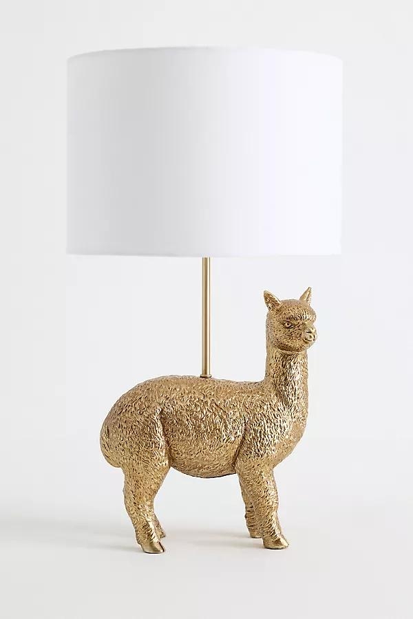 The Icon Table Lamp: Alpaca Edition - Image 0