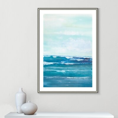 Distant Waves - Framed Art W/ 4 Ply Matboard - Image 0