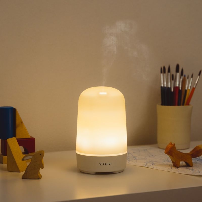 Vitruvi Glow White Essential Oil Diffuser - Image 1