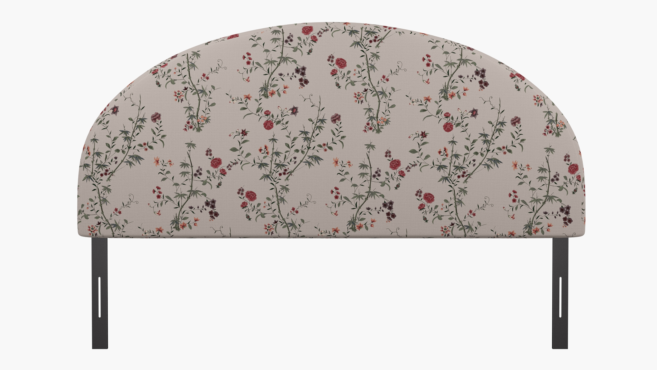 Arched Back Headboard, Multi Bamboo Garden, King - Image 1