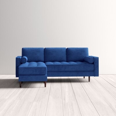 Geo 84" Wide Reversible Sofa and Chaise - Image 0