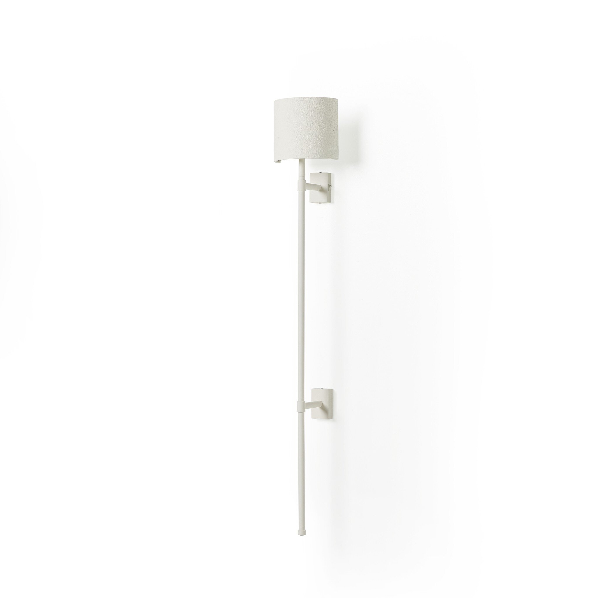 Maurice Sconce - Matte White Plaster - Image 0