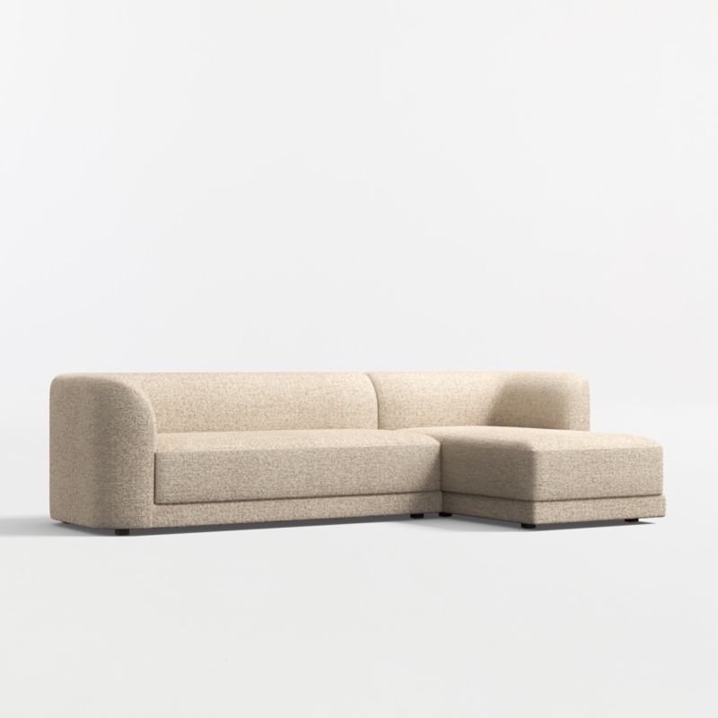 Contour 2-Piece Sectional Sofa with Chaise Lounge - Image 2